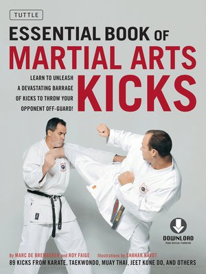 cover image of Essential Book of Martial Arts Kicks